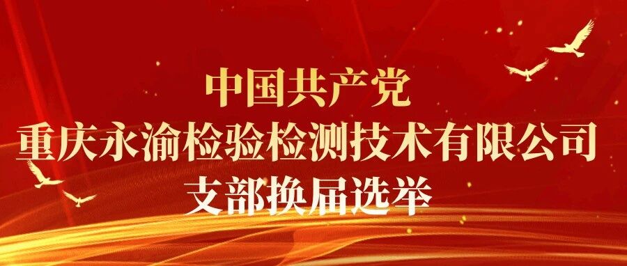 规范选举程序,严守换届纪律|永渝检测党支部完成支部换届选举工作